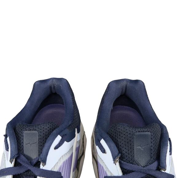 Mizuno Shoes Women 9 Athletic Trainer Wave Inspire 16 Running Sport Sneaker Blue - Picture 4 of 15